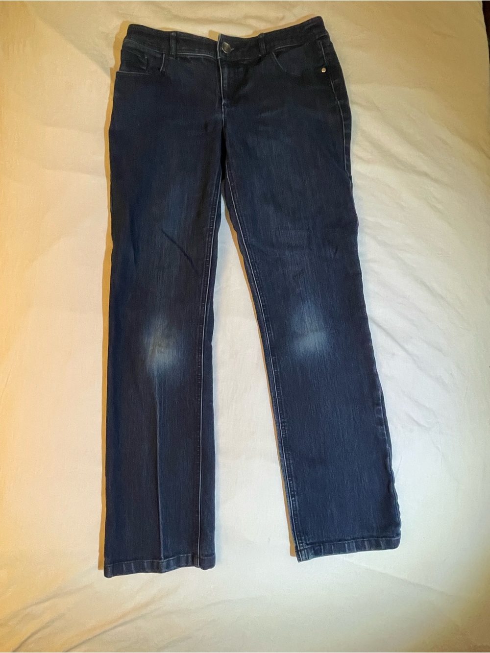 Christopher & Banks Dark Blue Bootcut Stretch Jeans Size 6